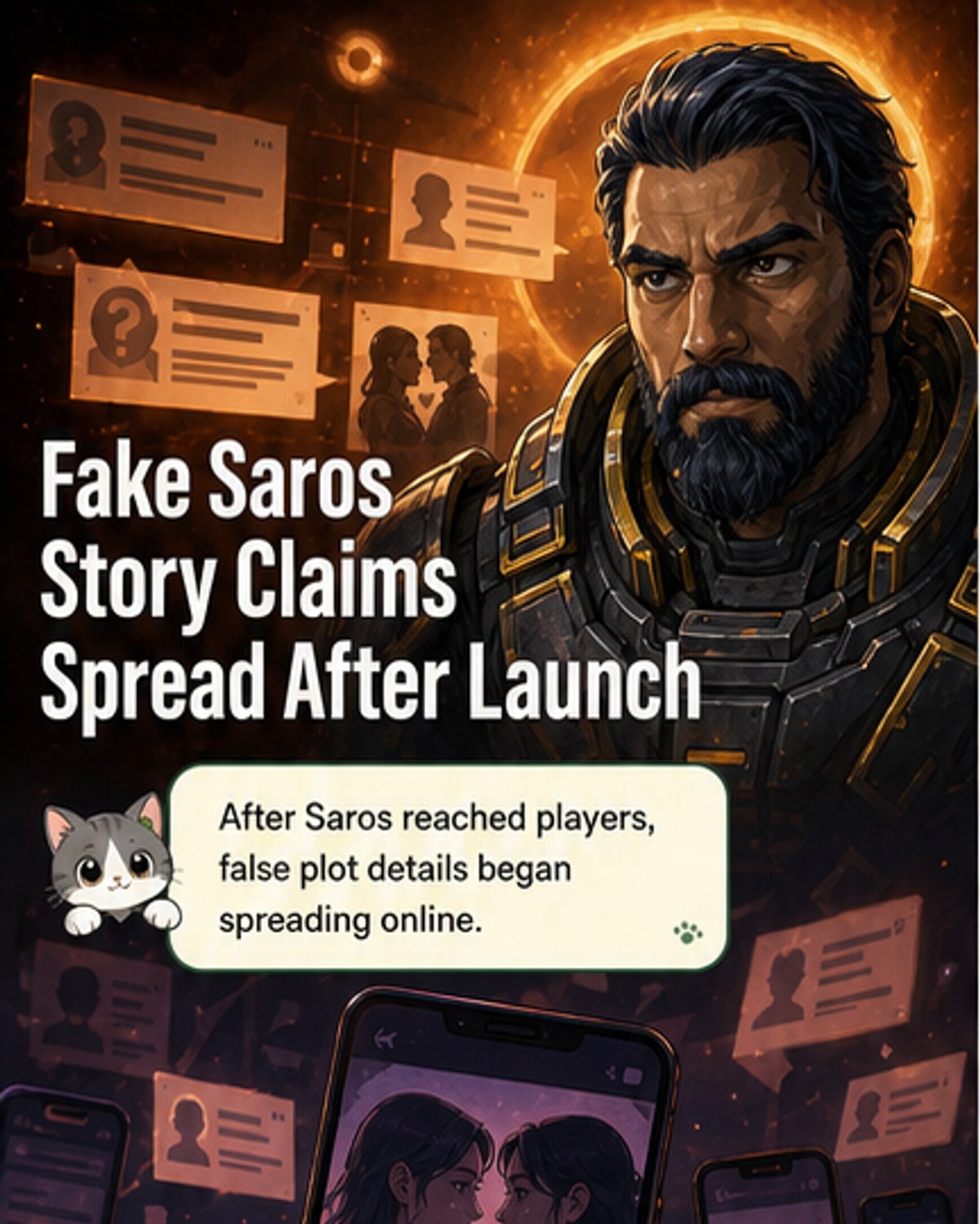 Fake ending claims swirl around 'Saros'