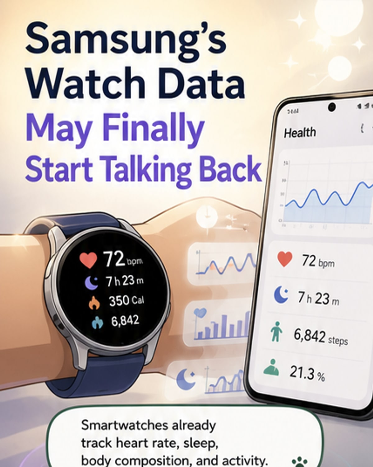 Your Galaxy Watch could become a health coach
