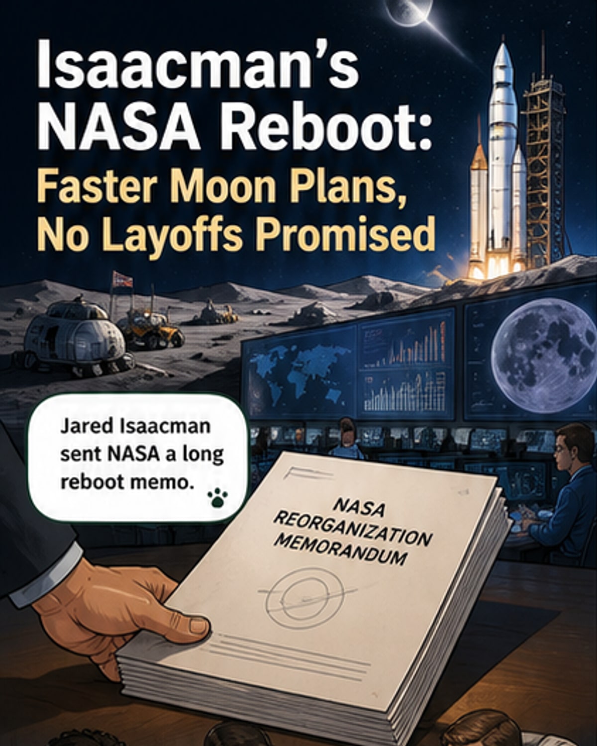 NASA’s New Moon and Mars Push