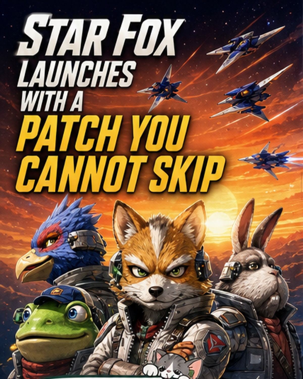 Star Fox Gets Day-One Patch on Switch 2