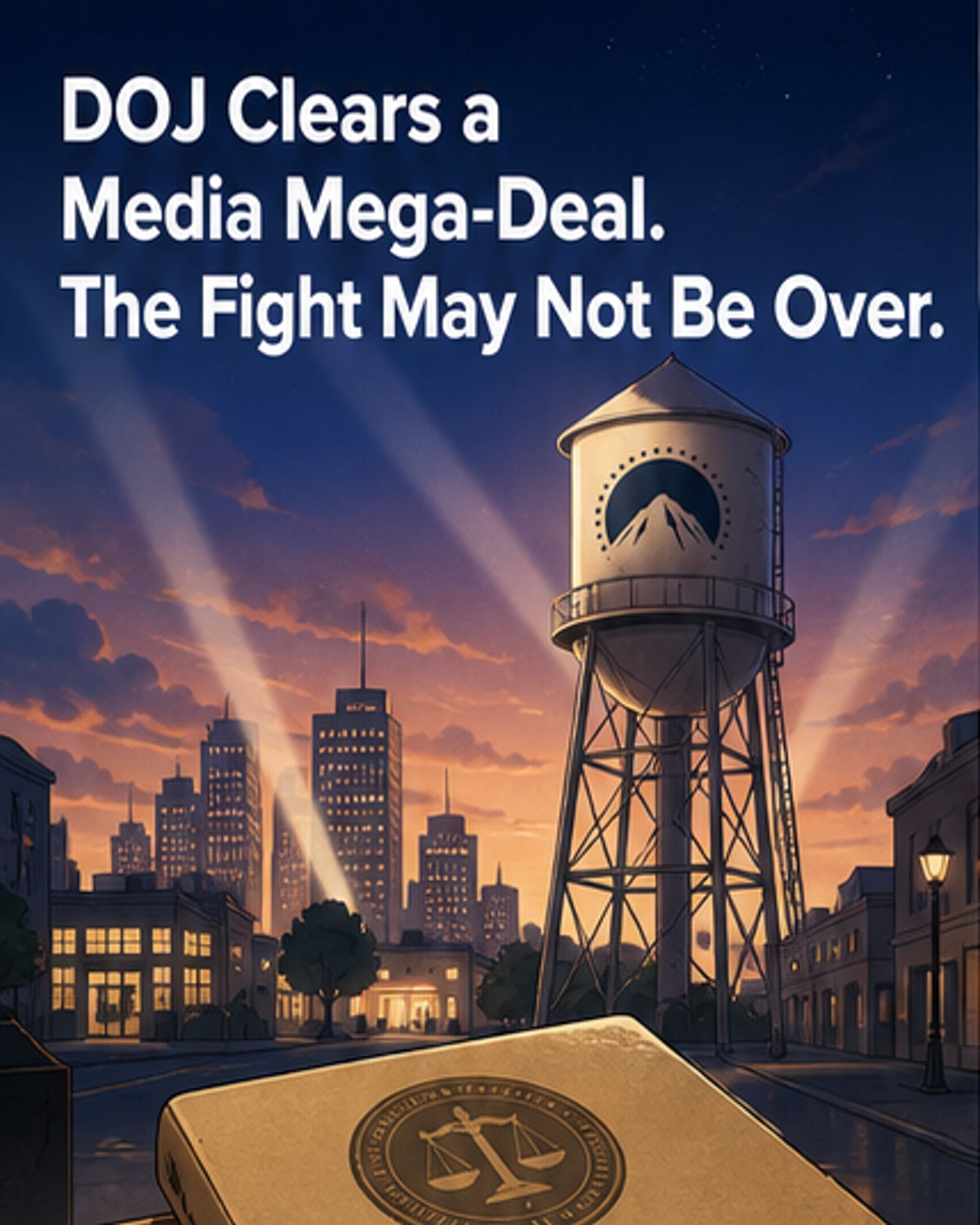 DOJ Clears Paramount-Warner Merger