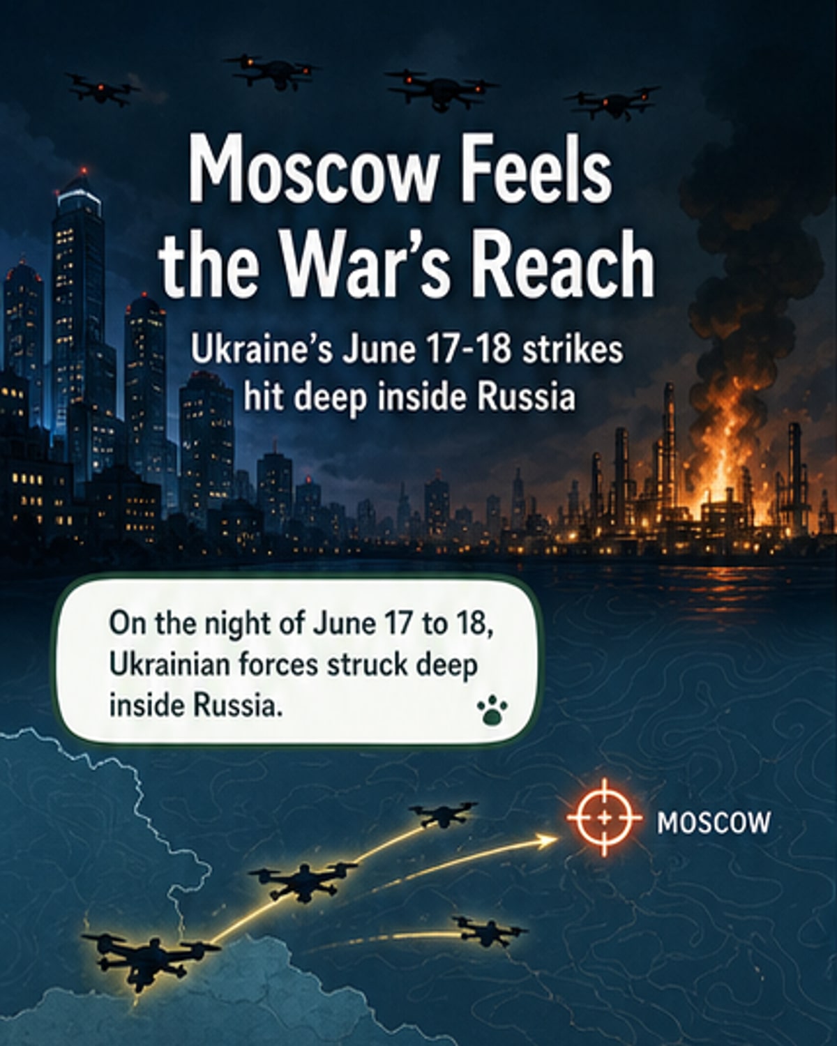 Ukraine Hits Moscow Refinery Again