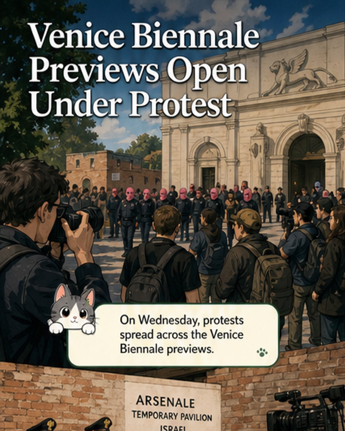 Art Protests Rock Venice Biennale