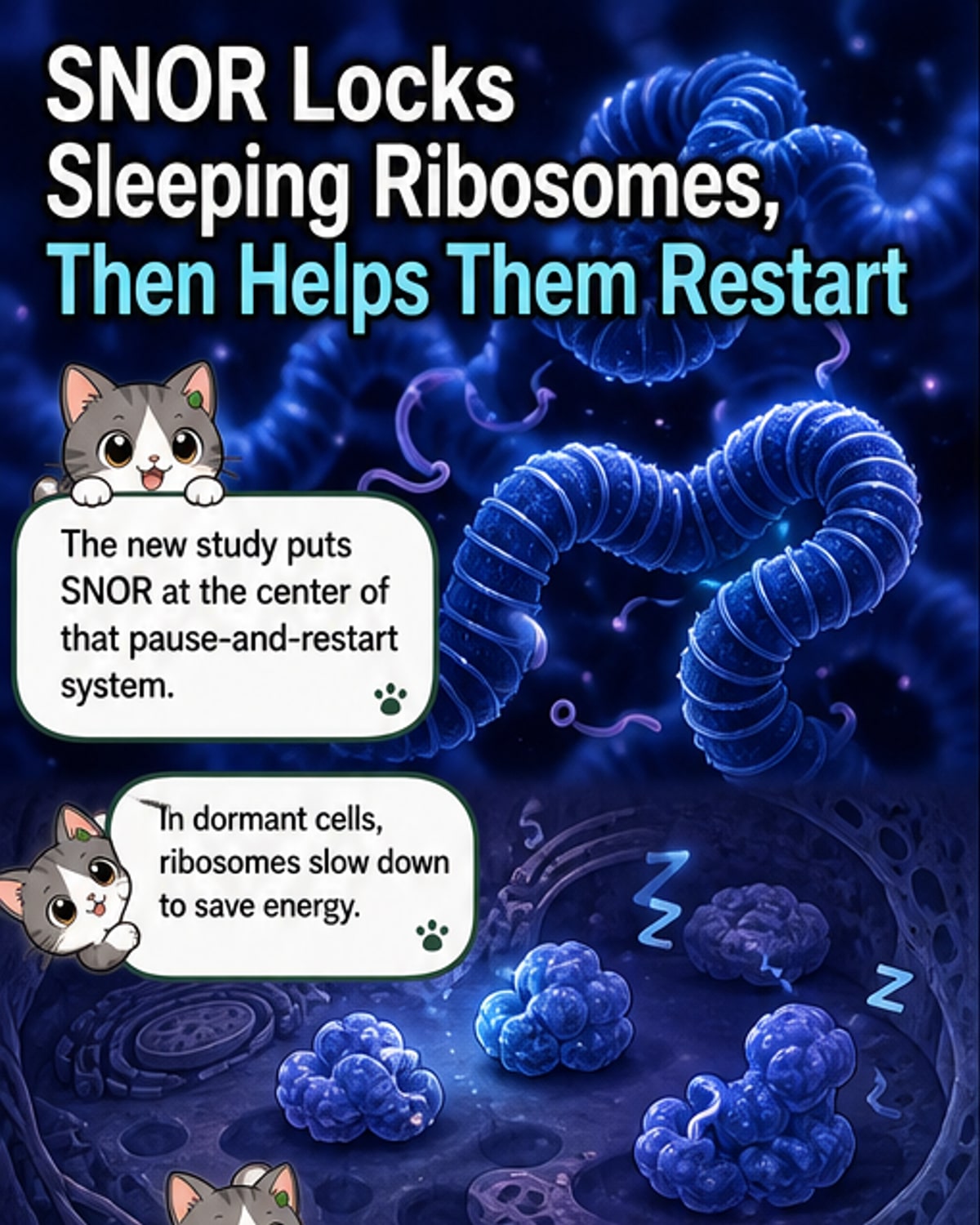 How Cells Restart Protein Production