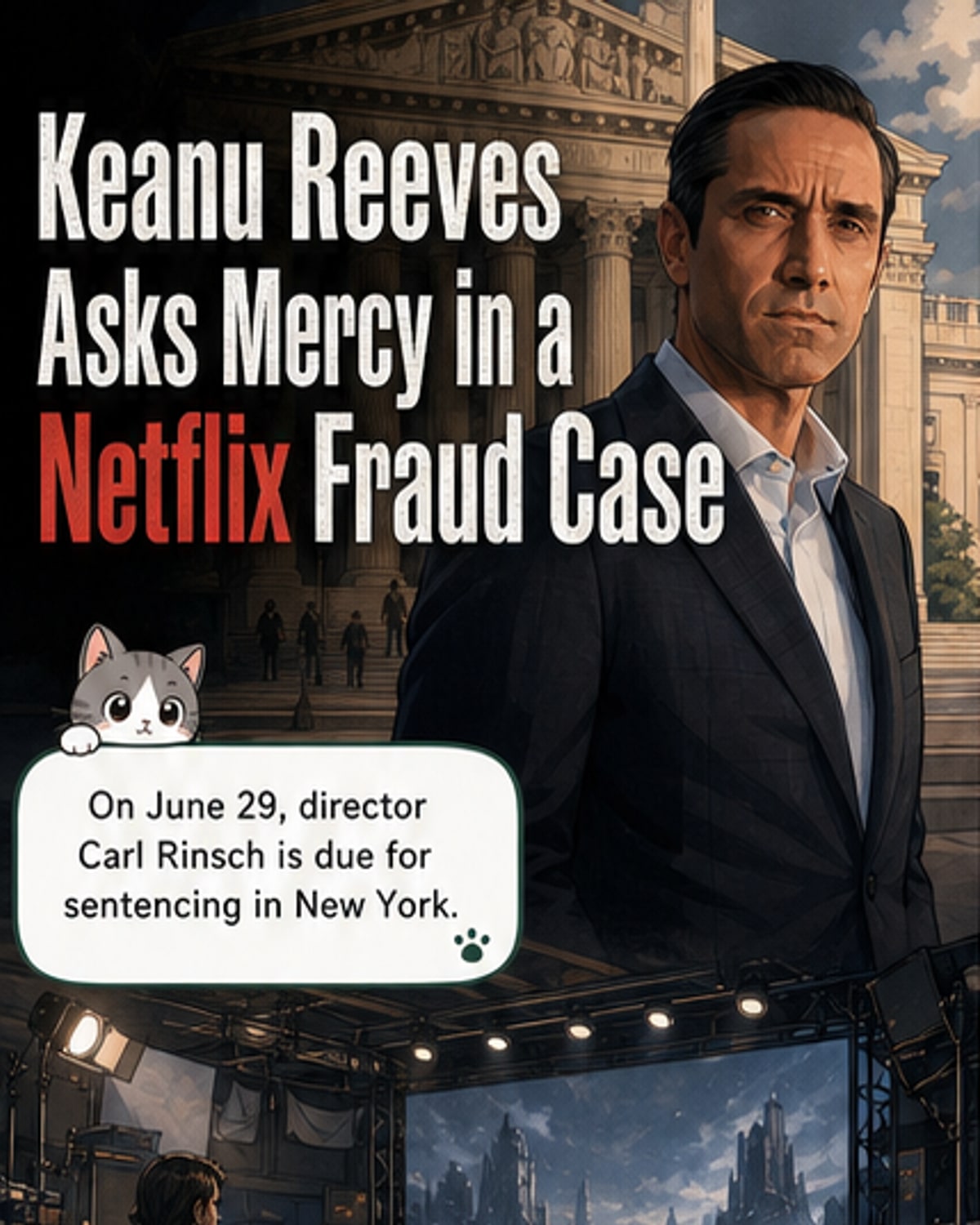 Director Faces Sentence in $11M Netflix Fraud