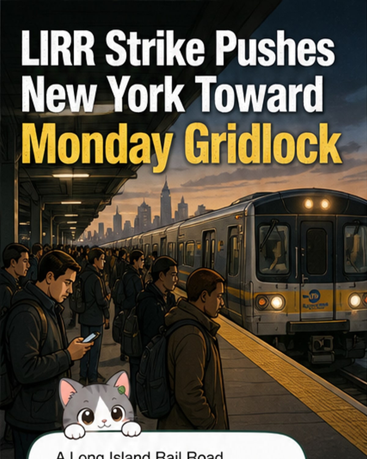 LIRR Strike Halts Commutes