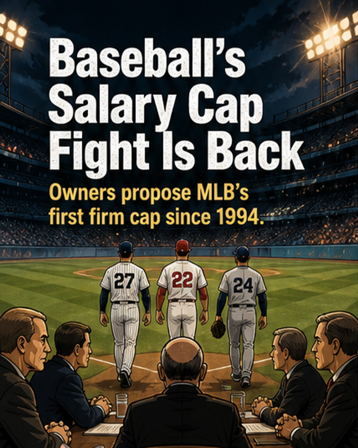 MLB Owners Push Salary Cap
