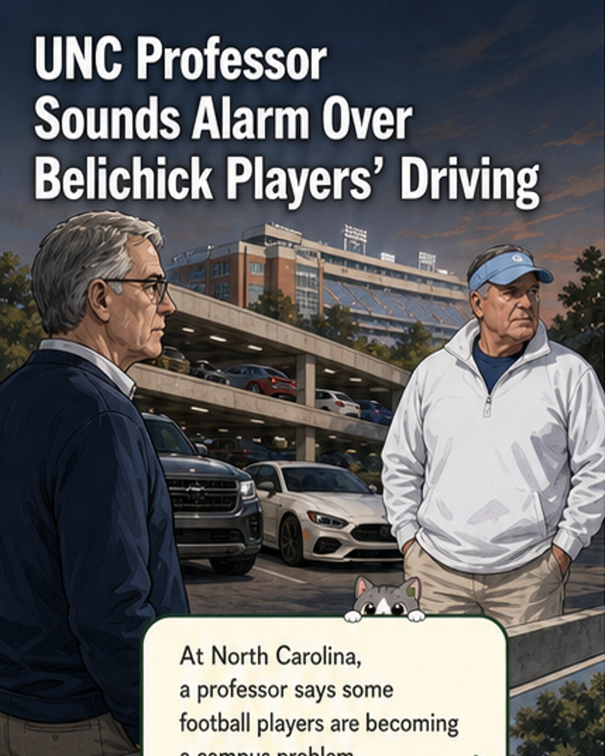 UNC professor sounds alarm on football players' conduct