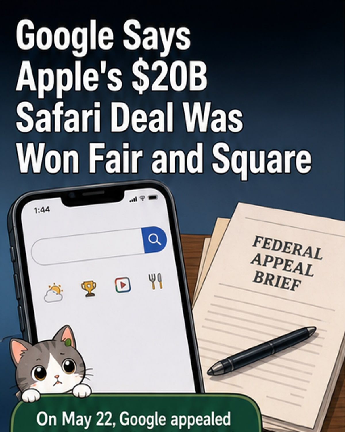 Google Defends $20B Safari Deal