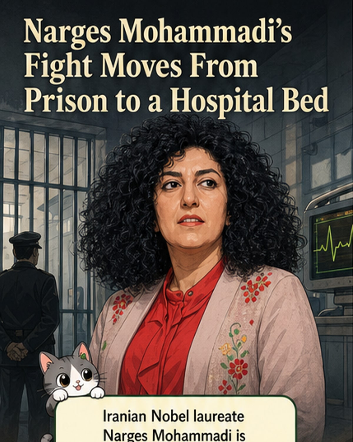 Nobel Laureate Narges Mohammadi Fights for Life in Prison