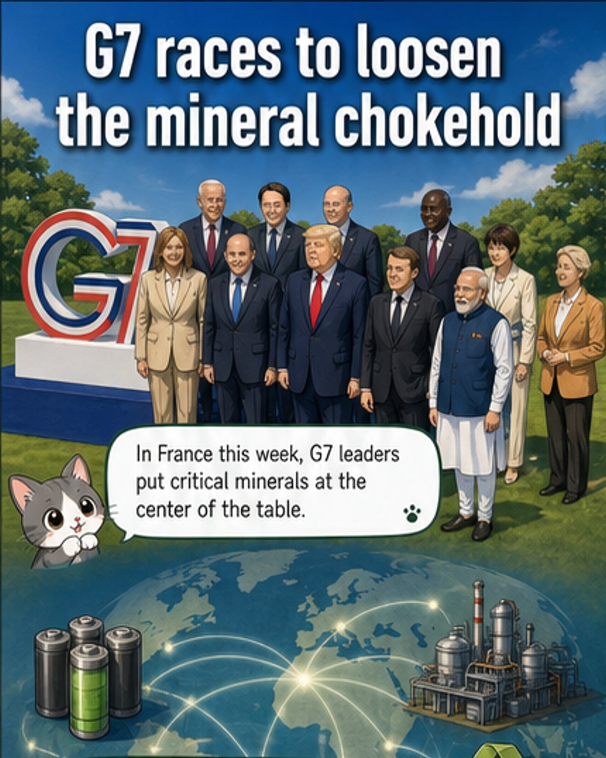 G7 Launches New Minerals Alliance