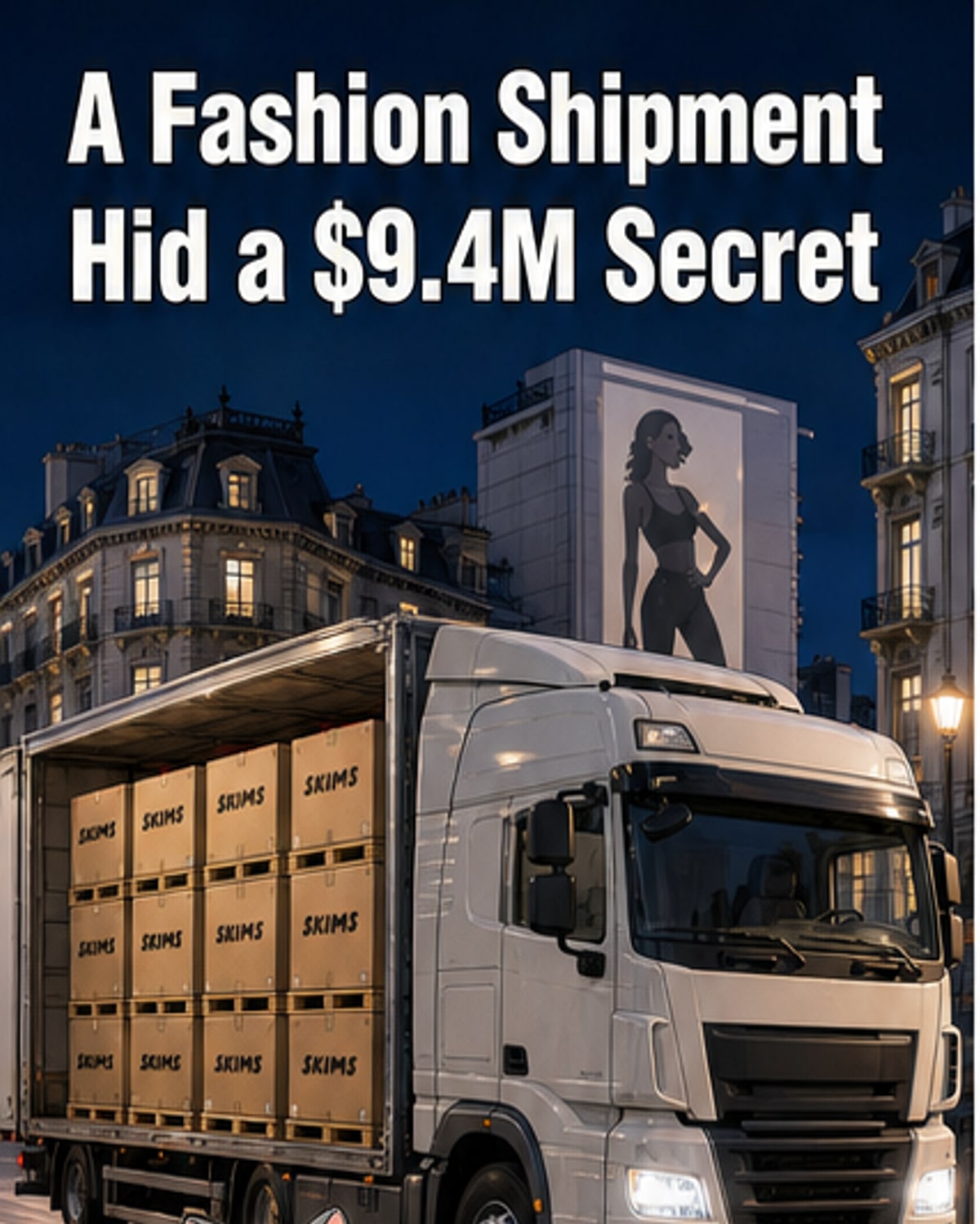 Cocaine hidden in Kim K. underwear shipment