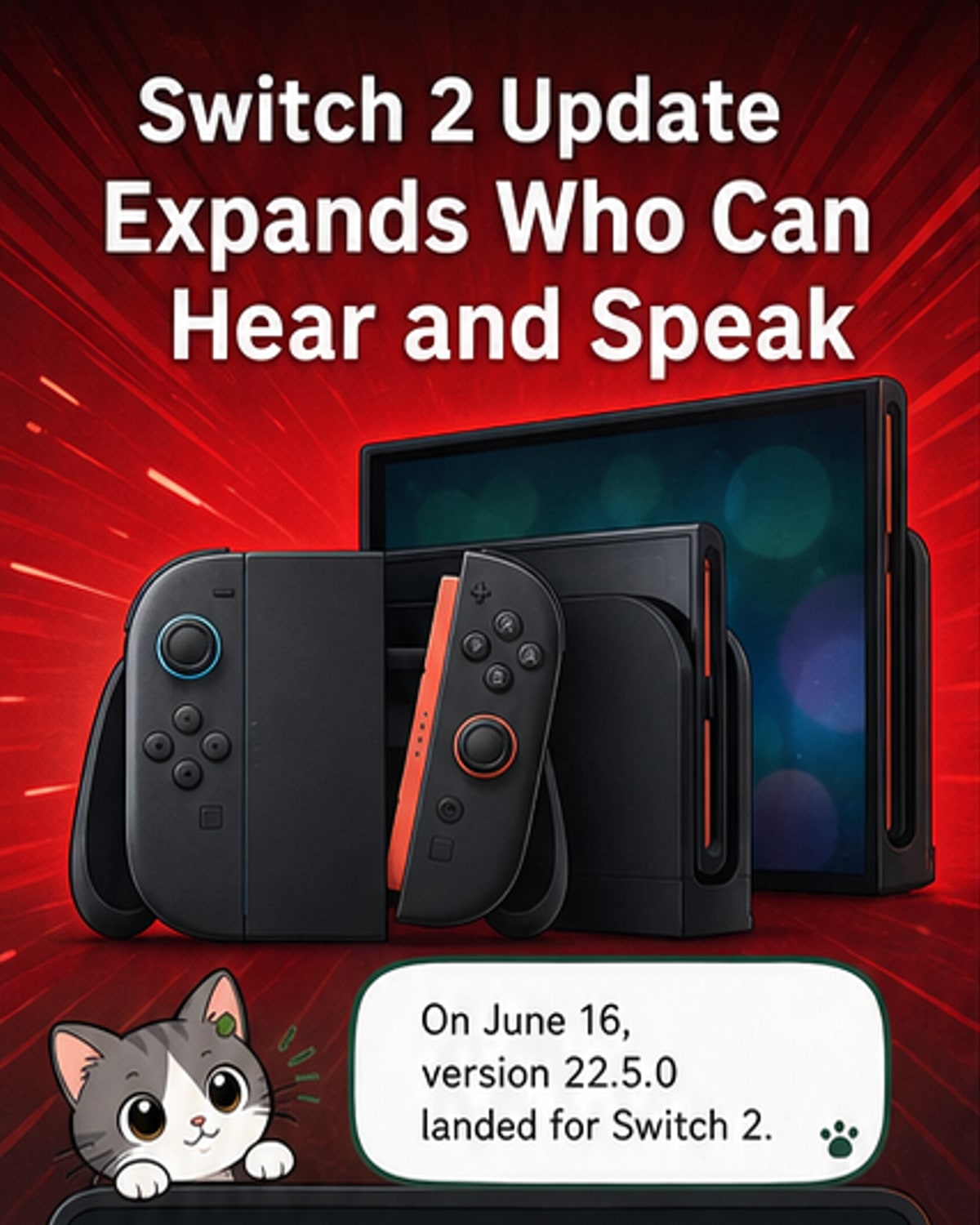 Switch 2 Adds Dutch, Russian Support