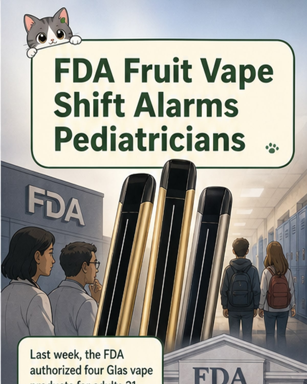 FDA Approves Fruit-Flavored Vapes