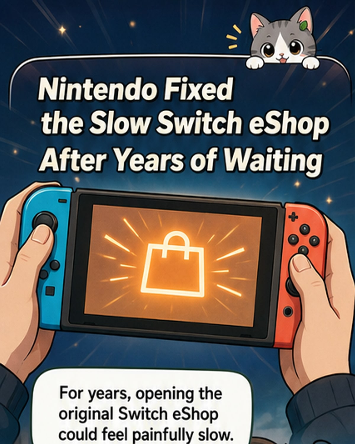 Nintendo Fixes Decade-Old eShop Lag