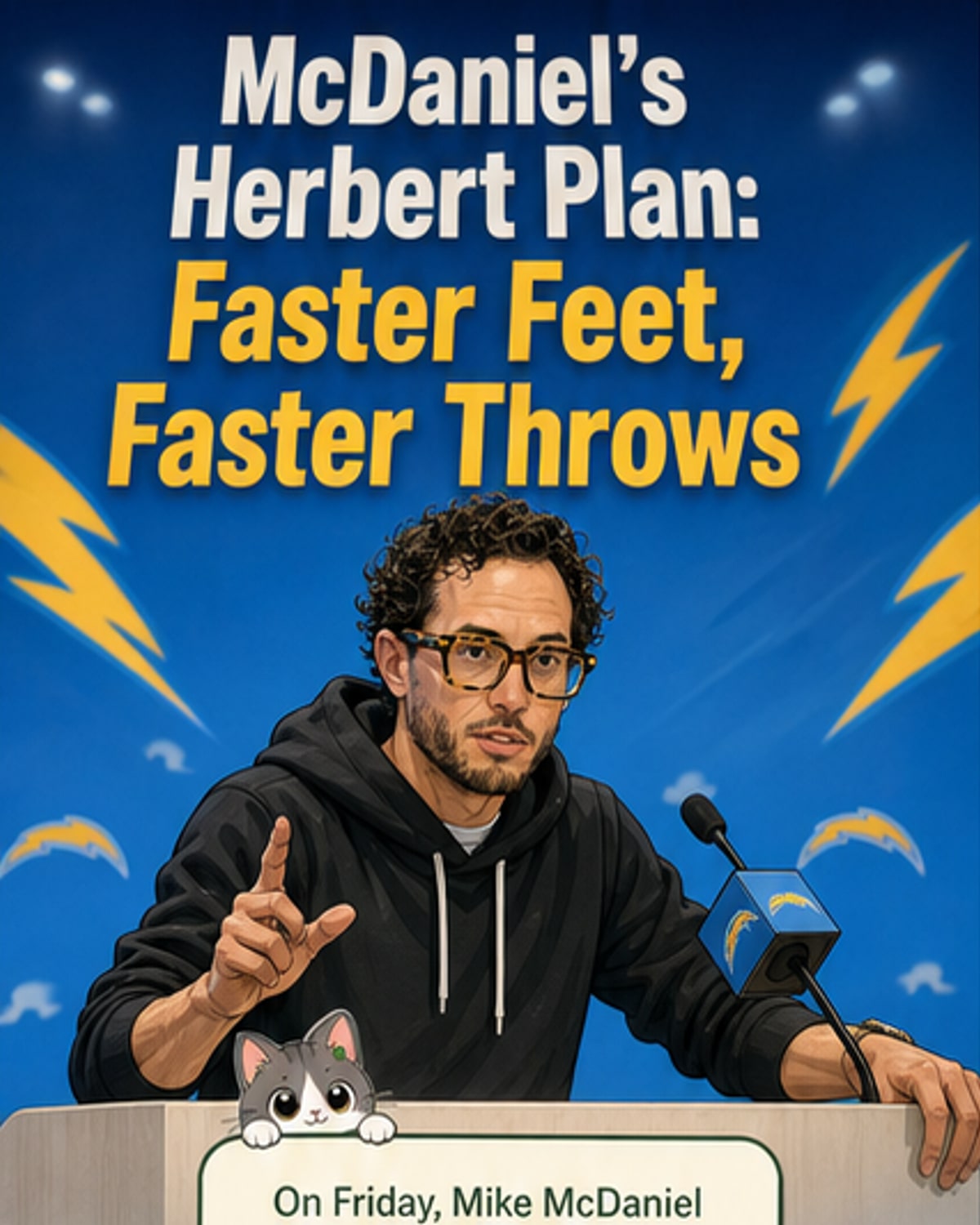 Chargers' New OC Aims to Sharpen Herbert