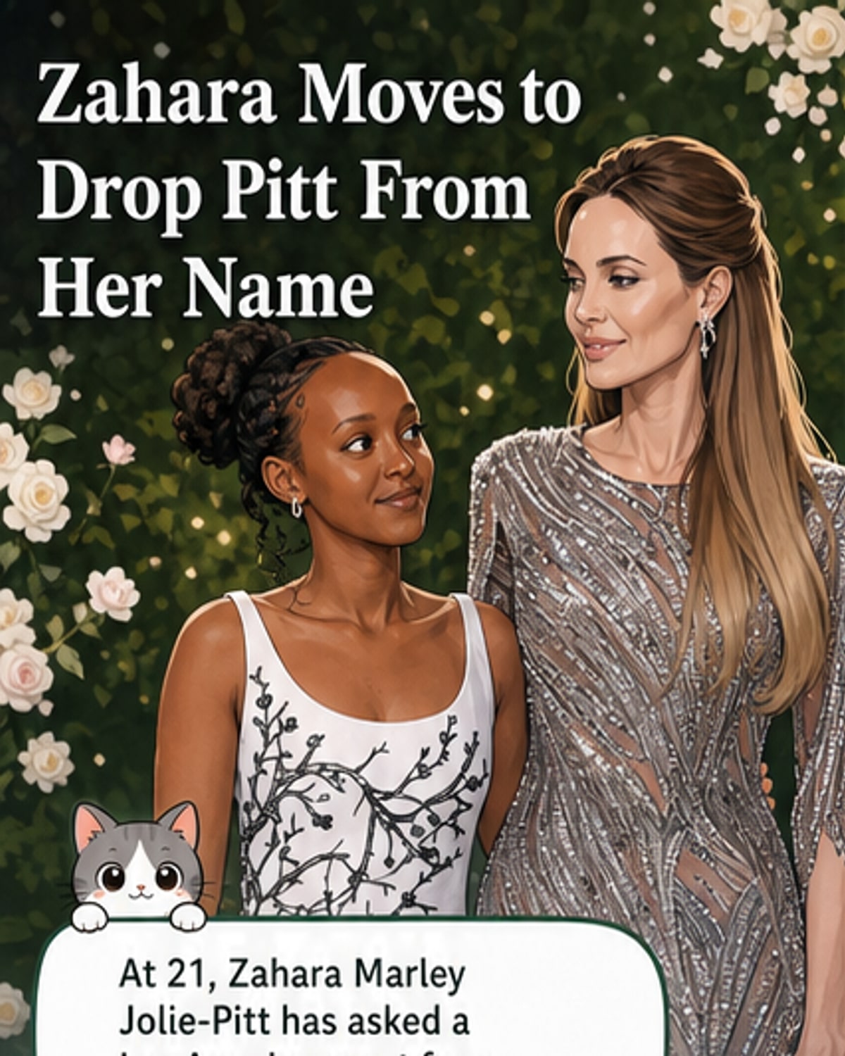 Jolie-Pitt daughter drops 'Pitt' legally