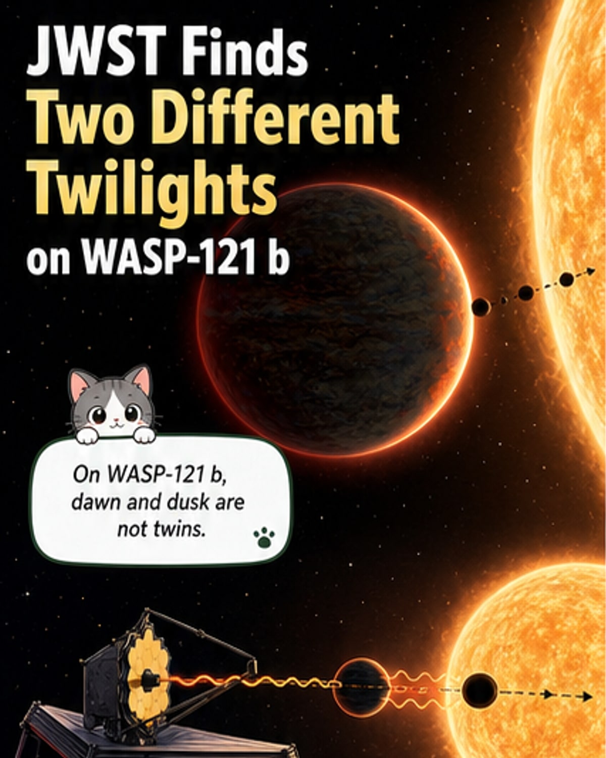Alien world's dawn and dusk are worlds apart