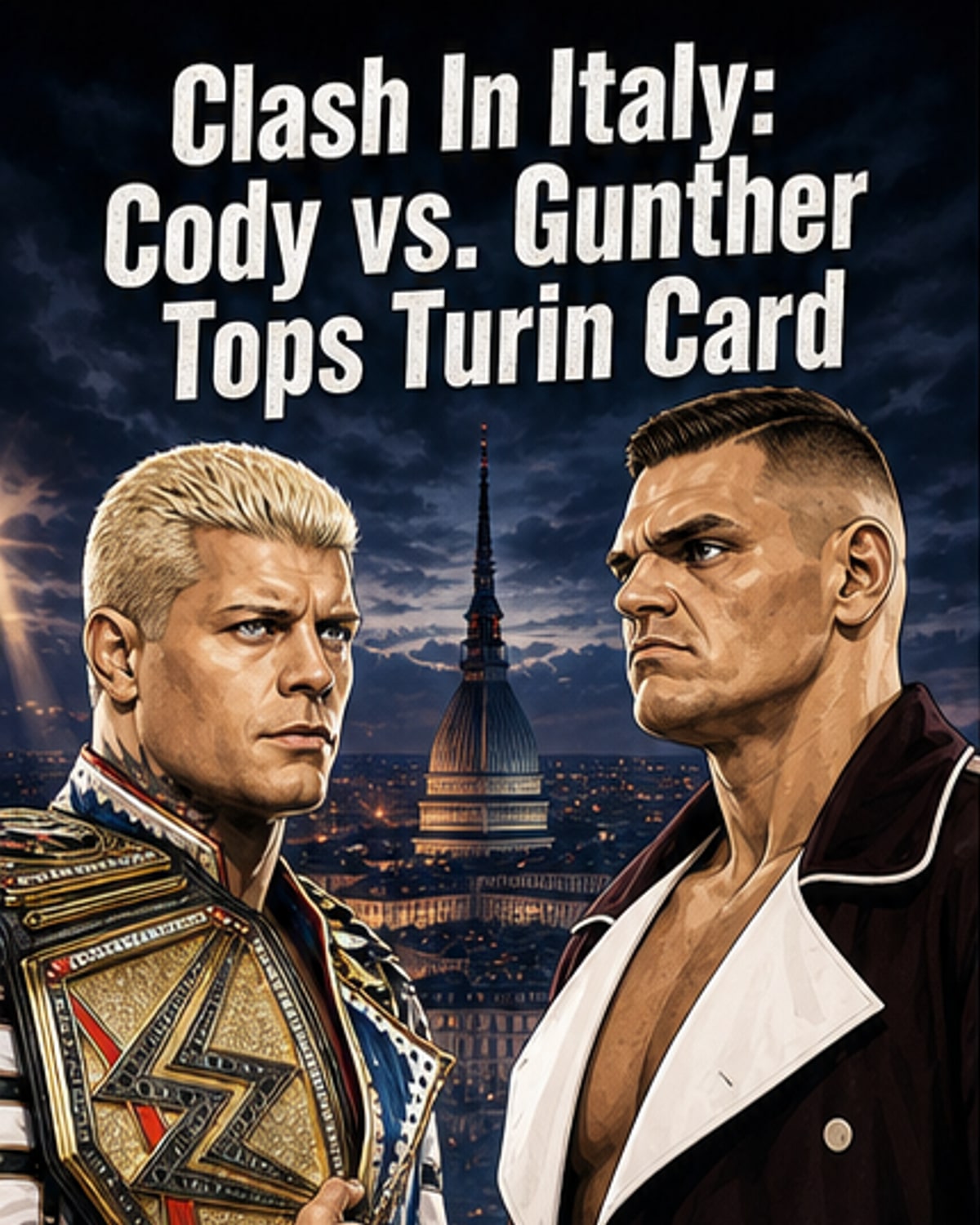 WWE Clash in Italy: Title Fights Set