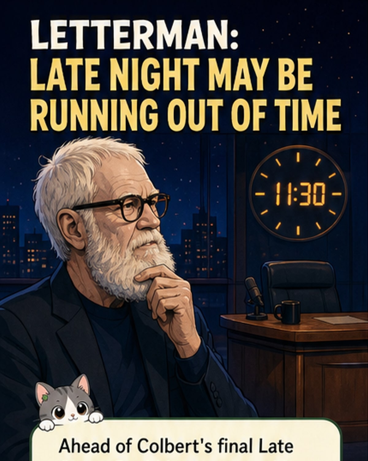 Letterman Questions Late-Night's Future