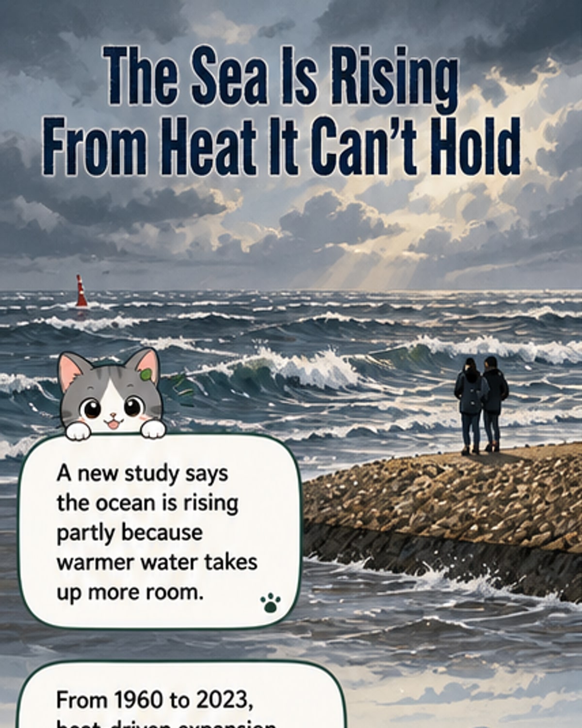 Warm water drives sea rise