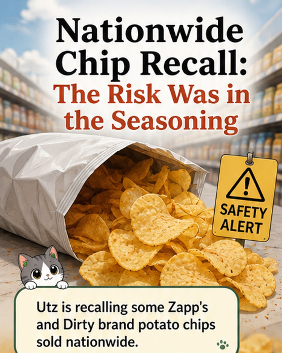 Utz recalls chips over salmonella risk