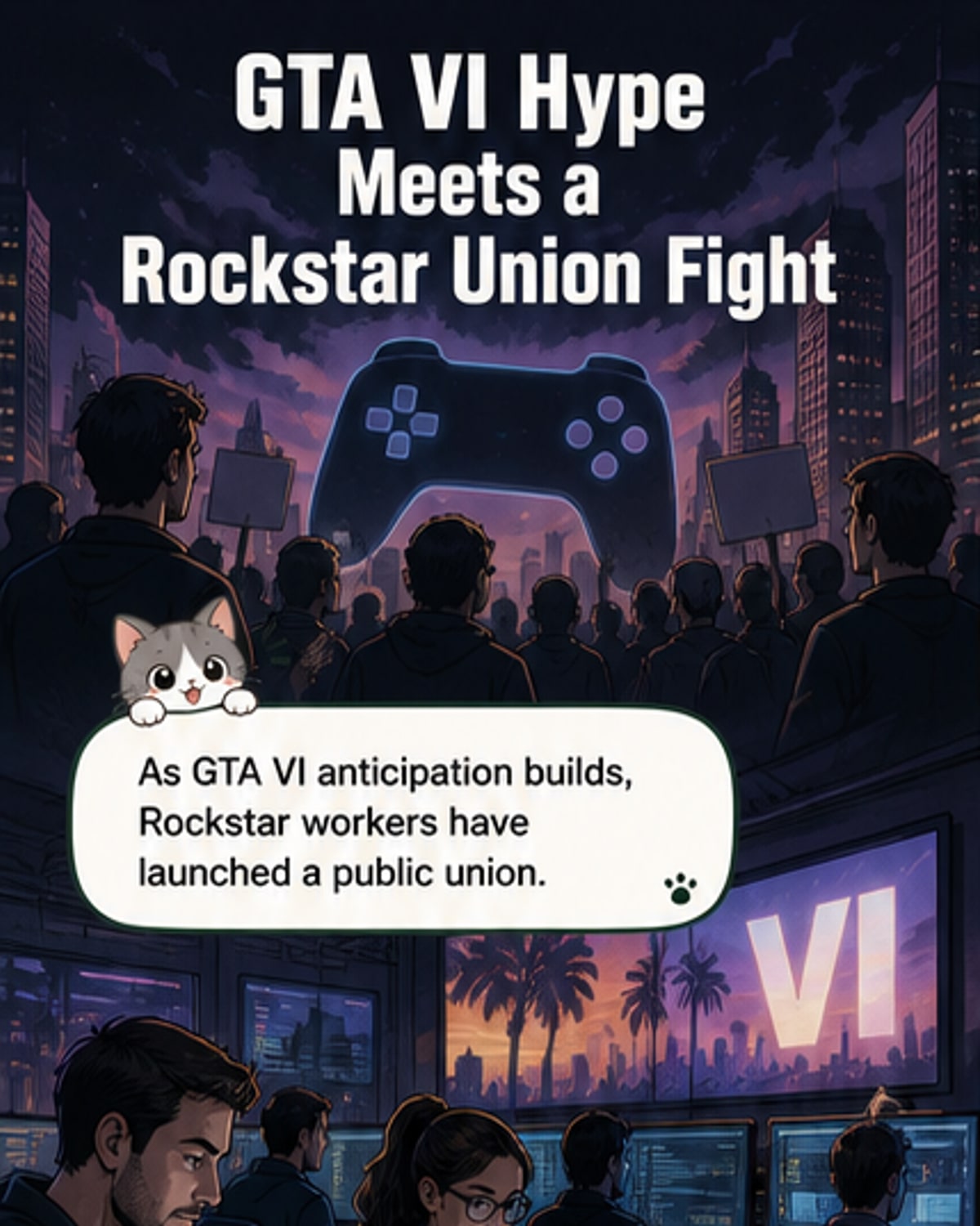 Rockstar Workers Form Union Before GTA VI