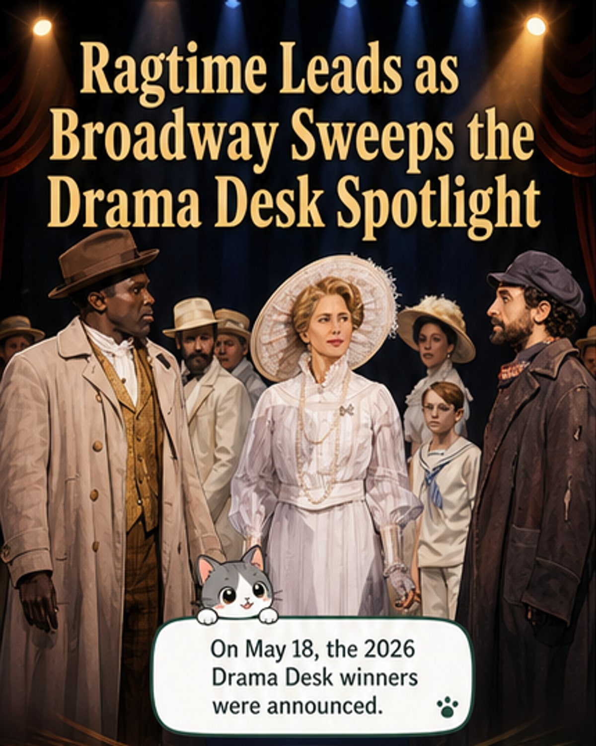 Ragtime, Death of a Salesman Dominate Drama Desk Awards