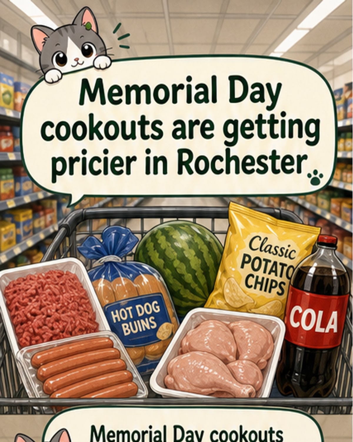 Cookout Costs Up 15% This Memorial Day