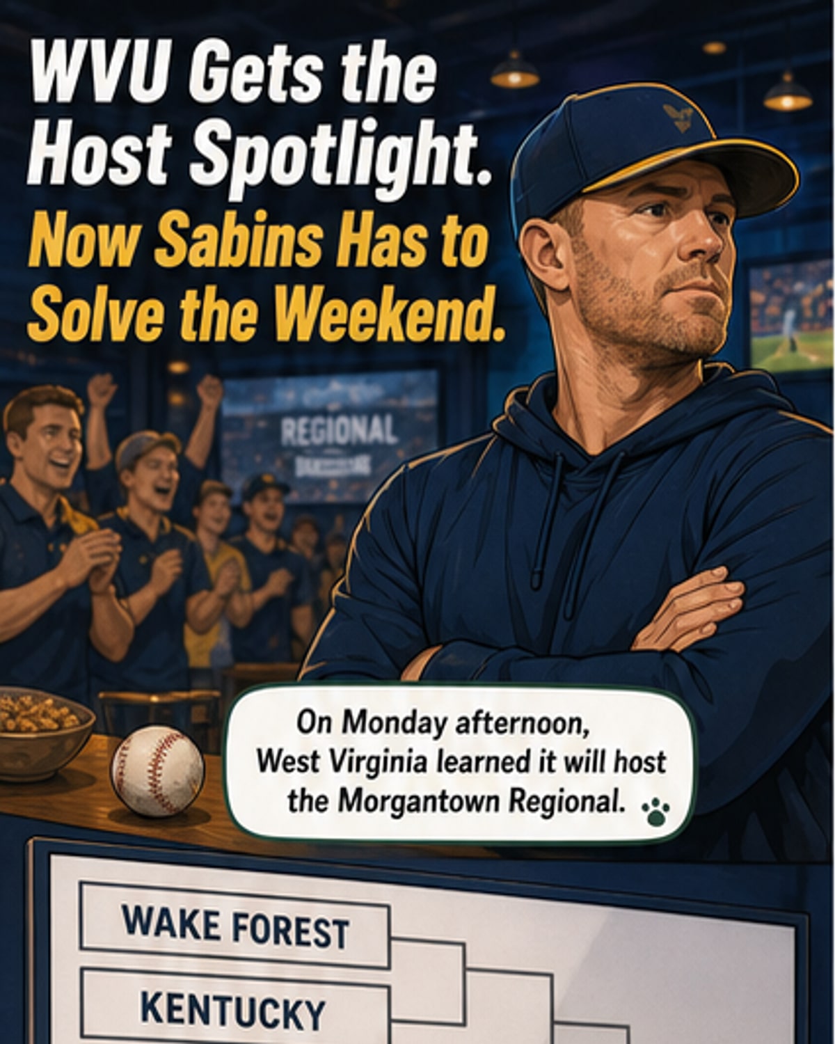 WVU Baseball Hosts NCAA Regional