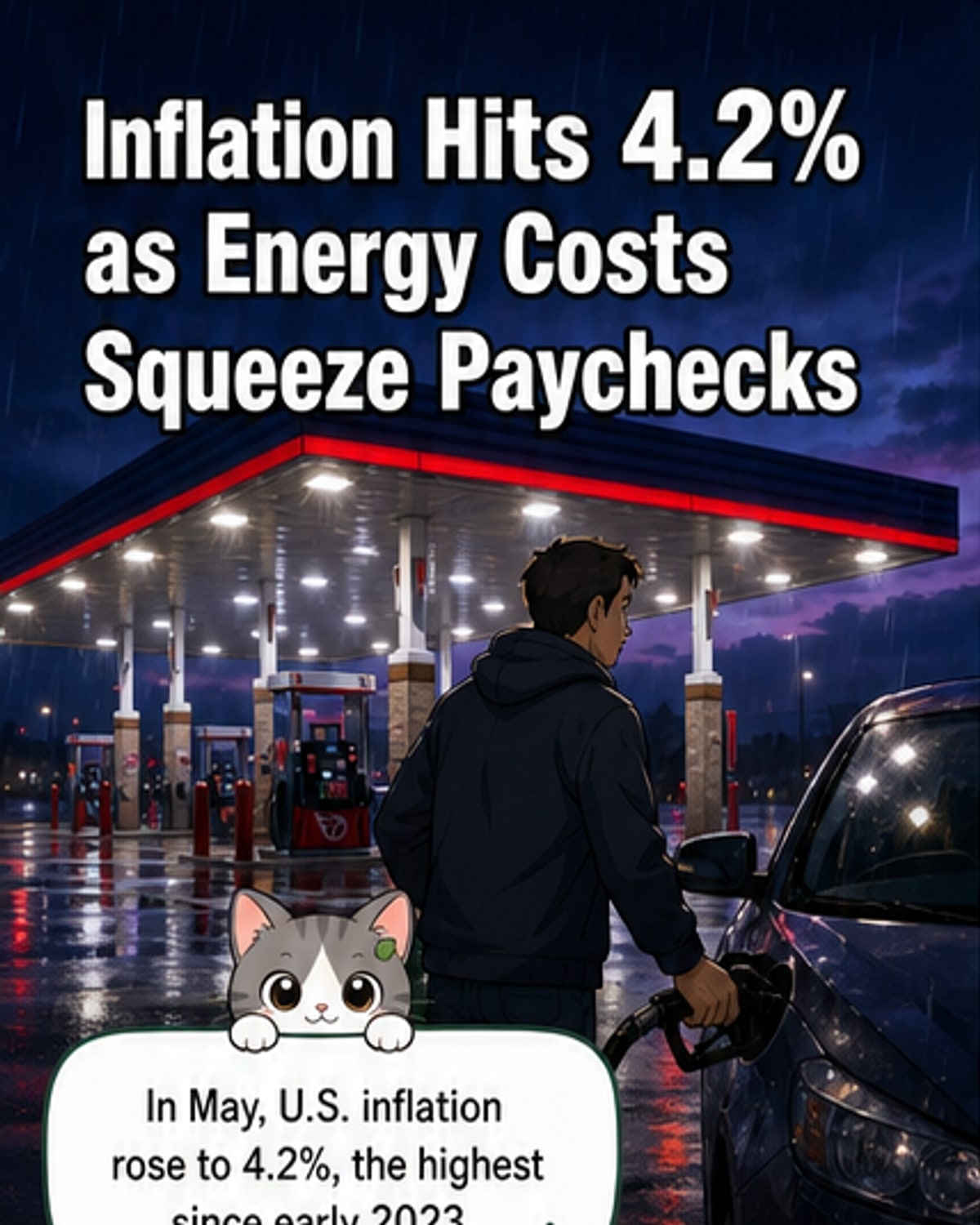 Inflation hits 4.2%, highest since 2023