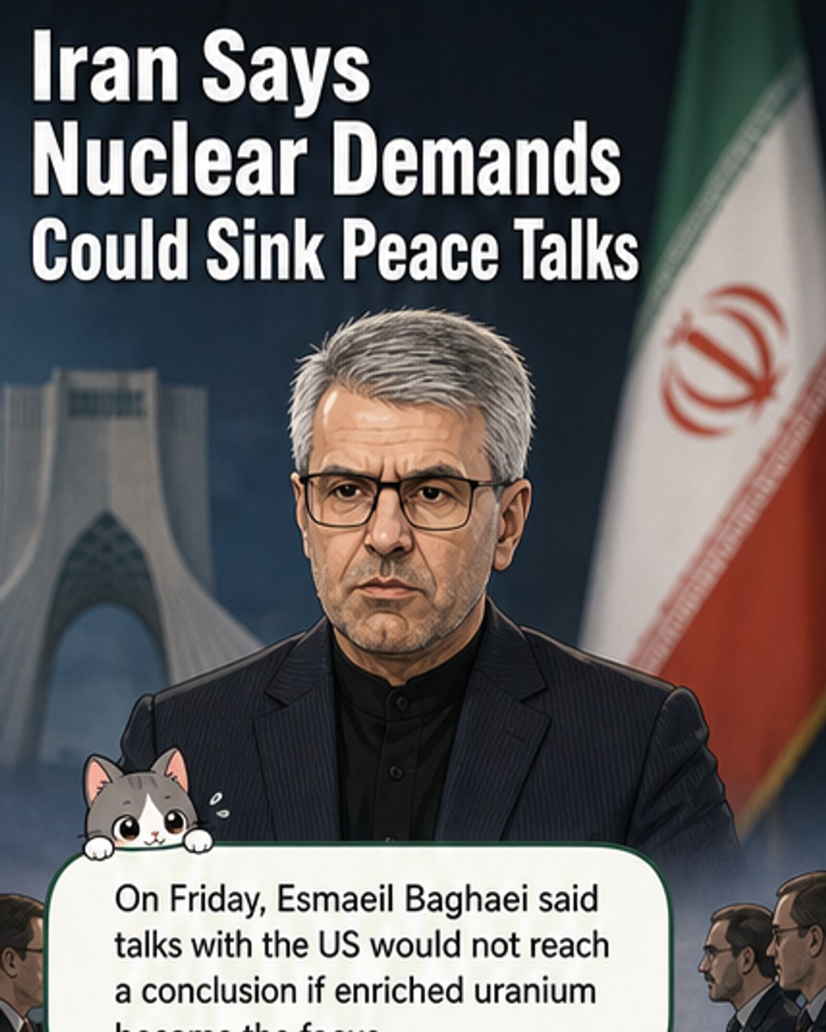 Iran rules out nuclear talks during ceasefire