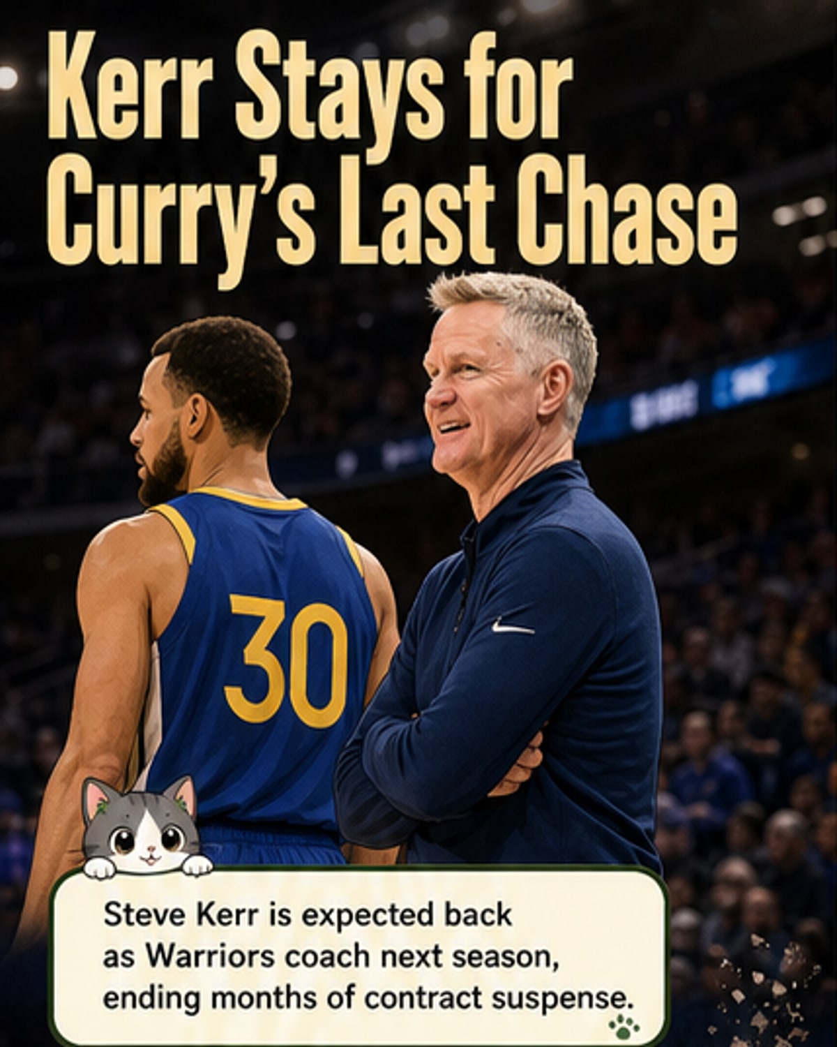 Kerr Stays, One Last Run With Curry