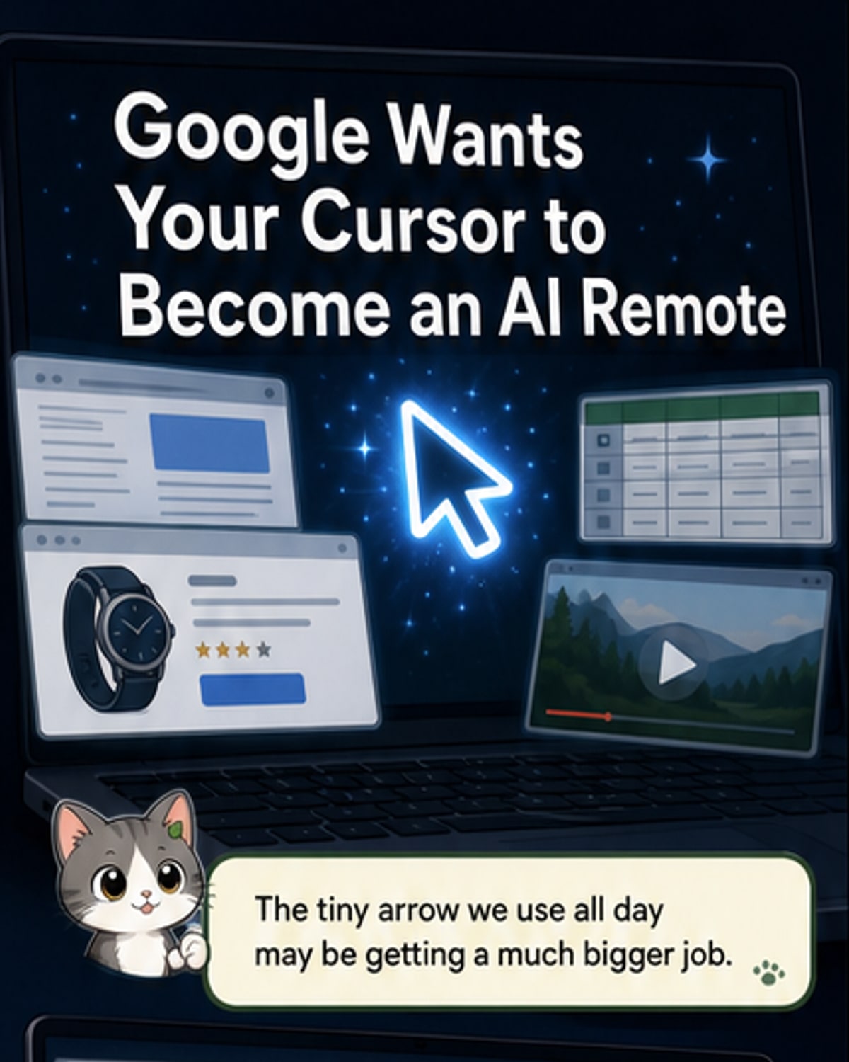 Google’s AI cursor can act on what you point at
