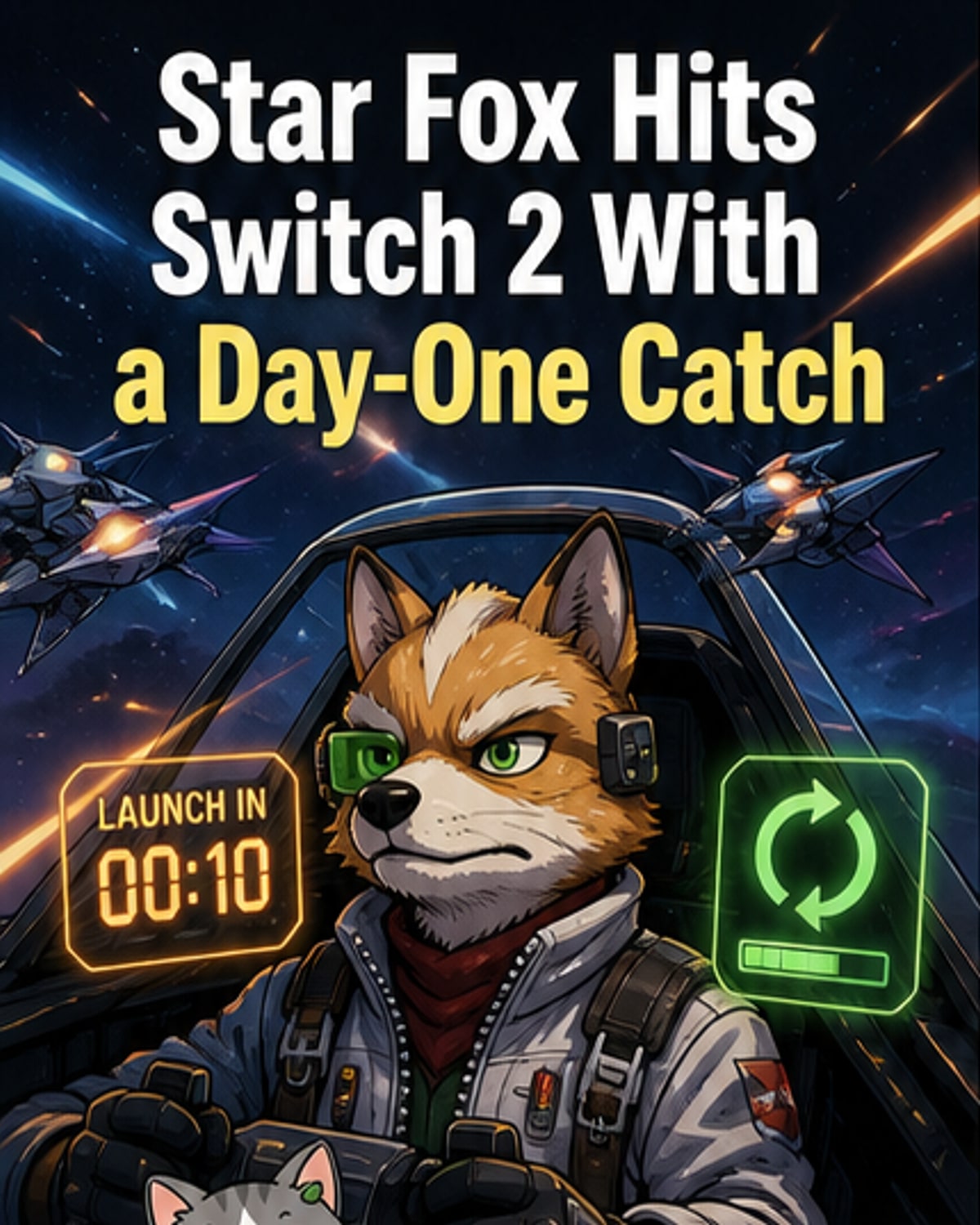 Star Fox on Switch 2 needs day-one patch
