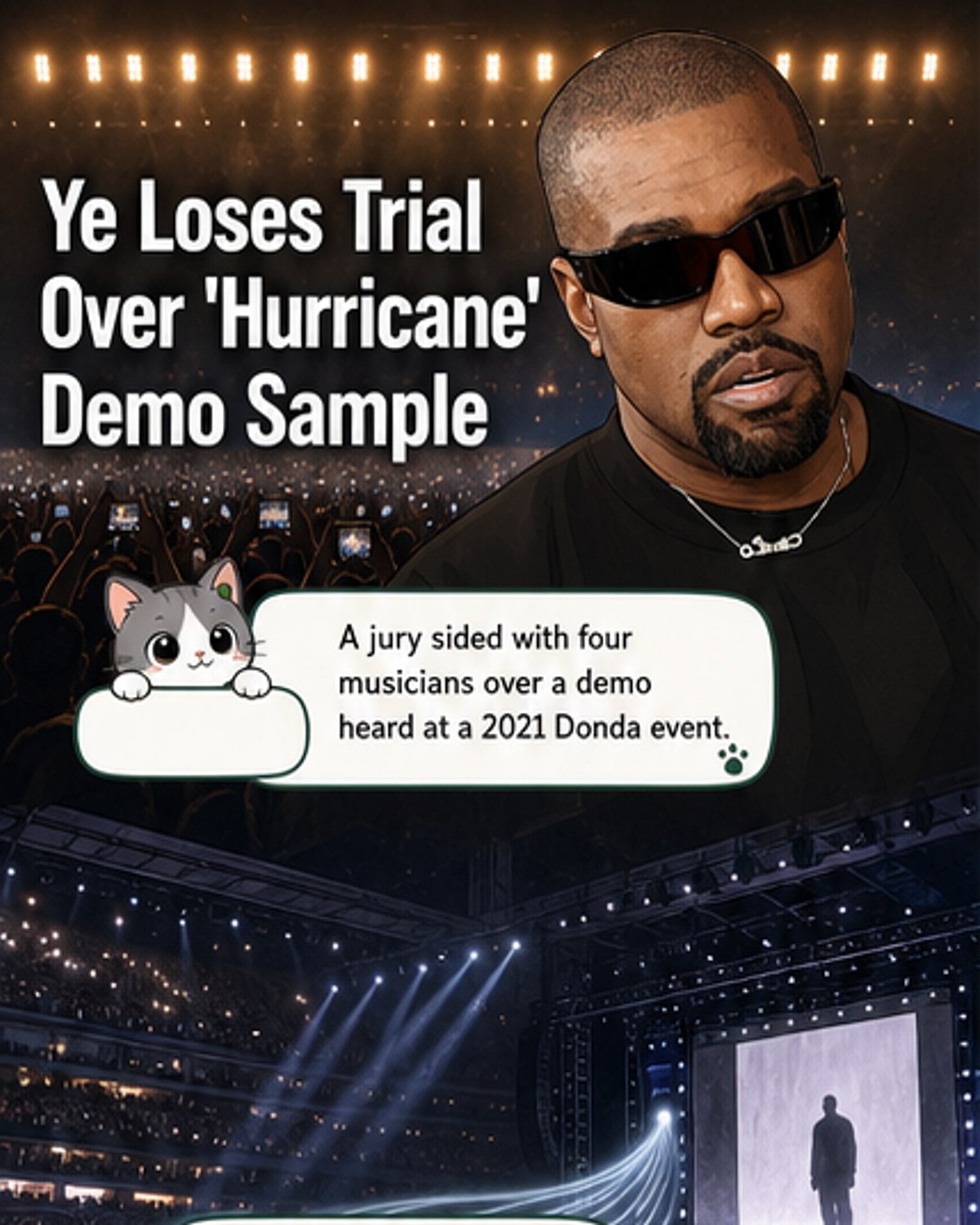 Kanye West Loses 'Hurricane' Sample Trial