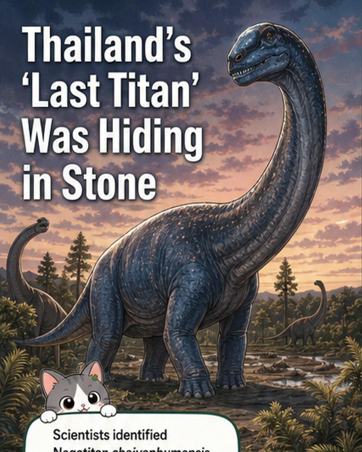 Meet Nagatitan: Southeast Asia’s largest dinosaur