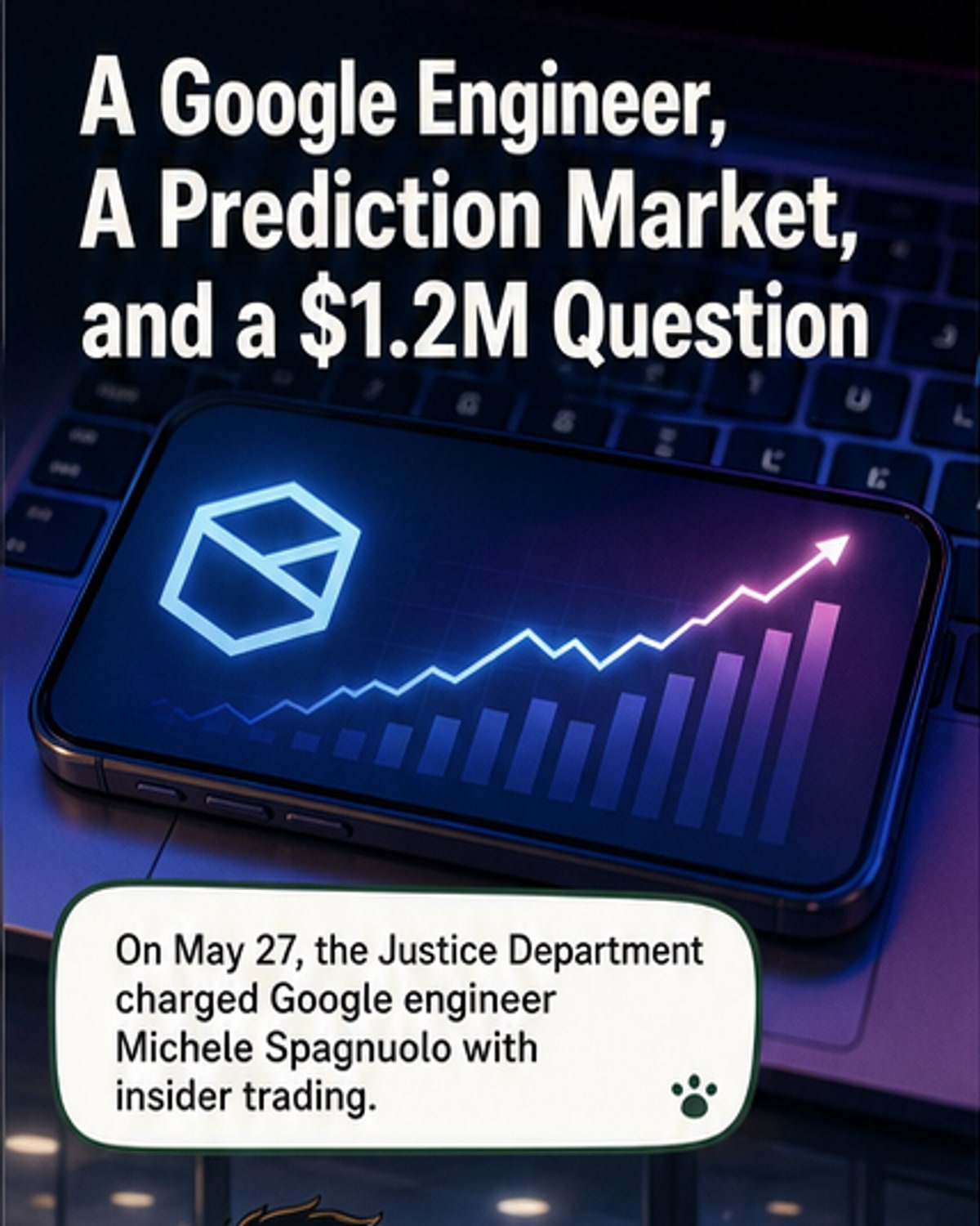 Google Engineer Made $1.2M on Secret Bets