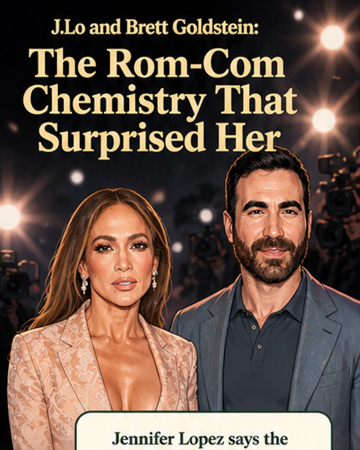 J.Lo and Brett Goldstein's On-Screen Spark