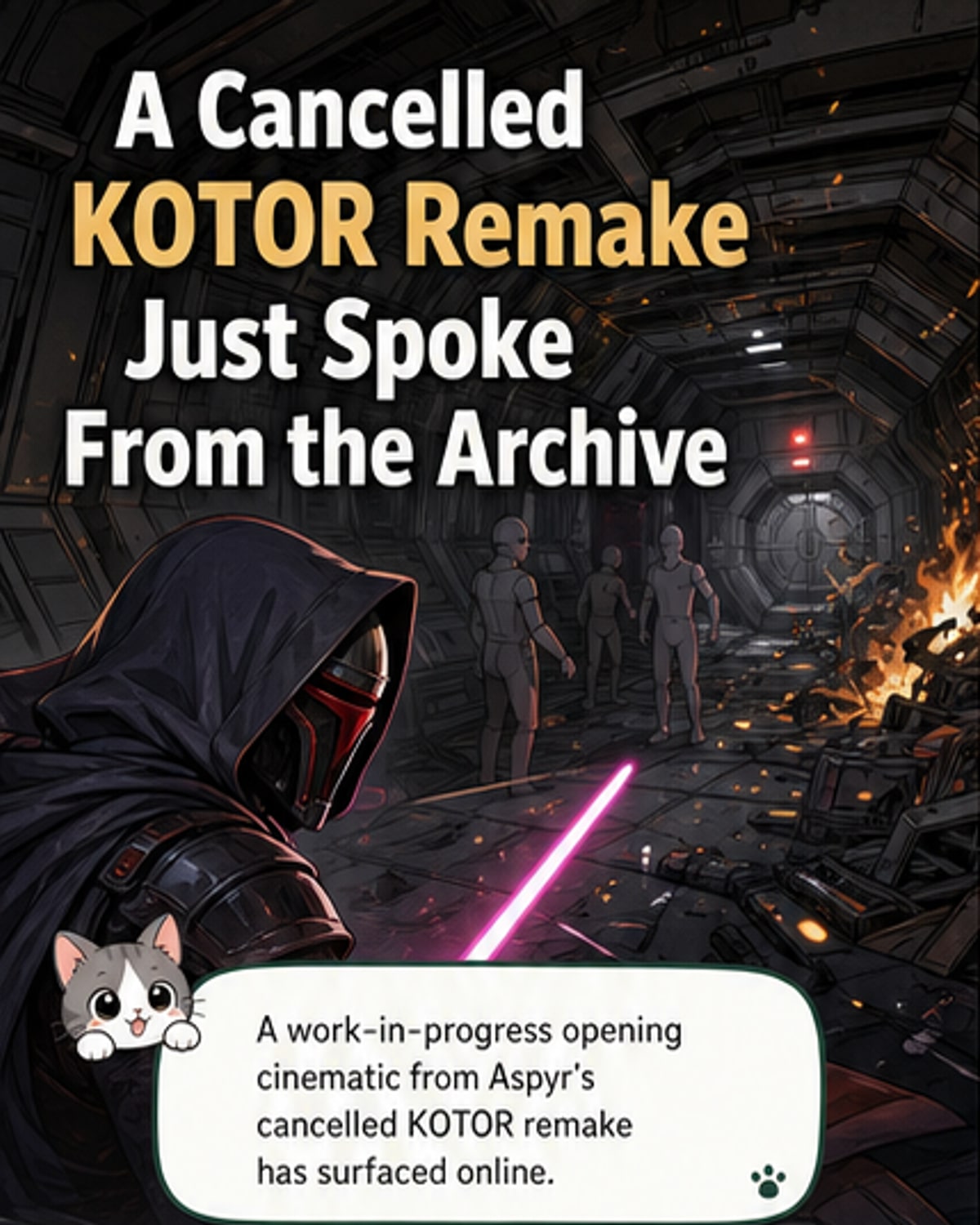 Lost Star Wars KOTOR Remake Surfaces