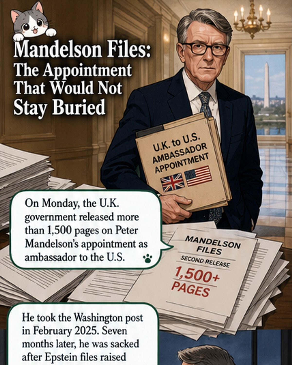 Mandelson’s U.S. Ambition and the Fallout