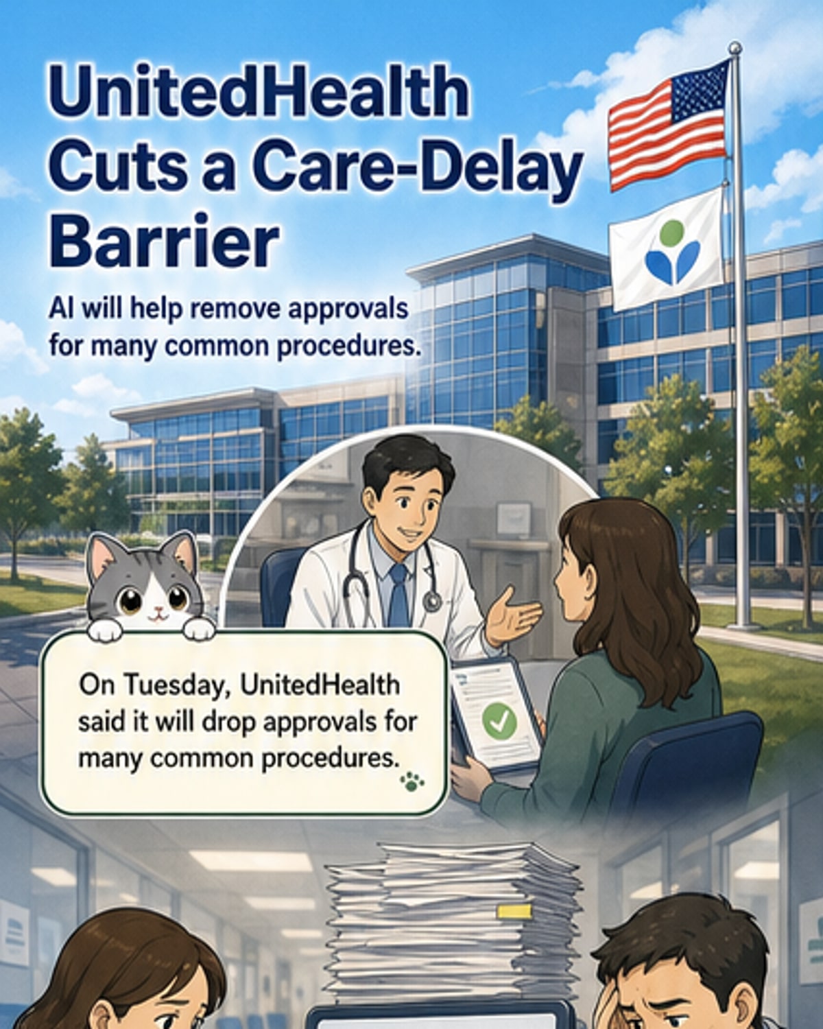 UnitedHealth drops prior approvals for key care