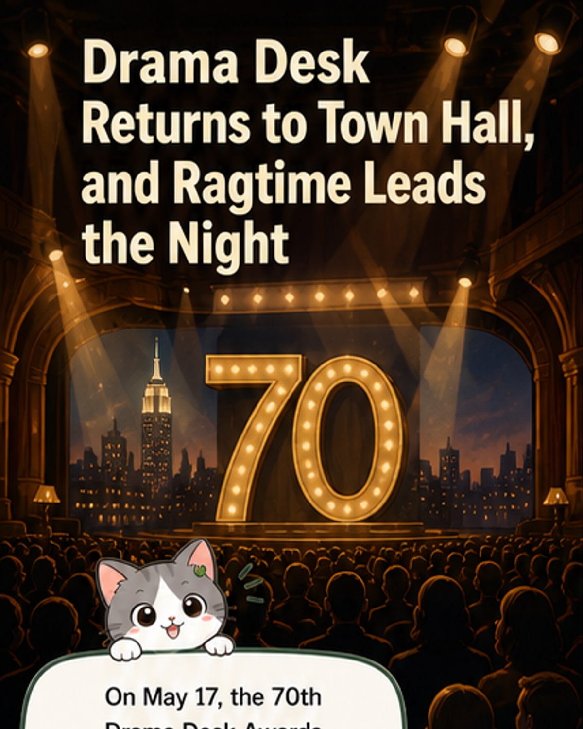 Ragtime Leads 2026 Drama Desk Wins