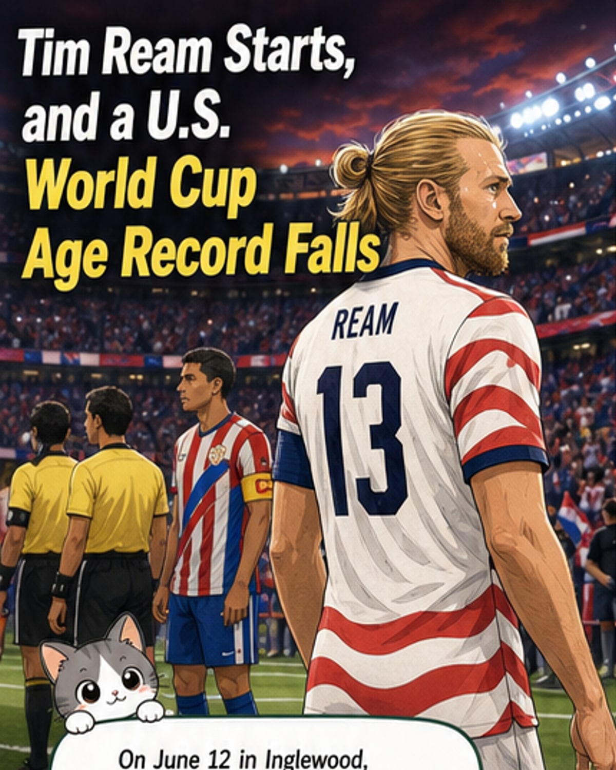 Tim Ream Makes World Cup History