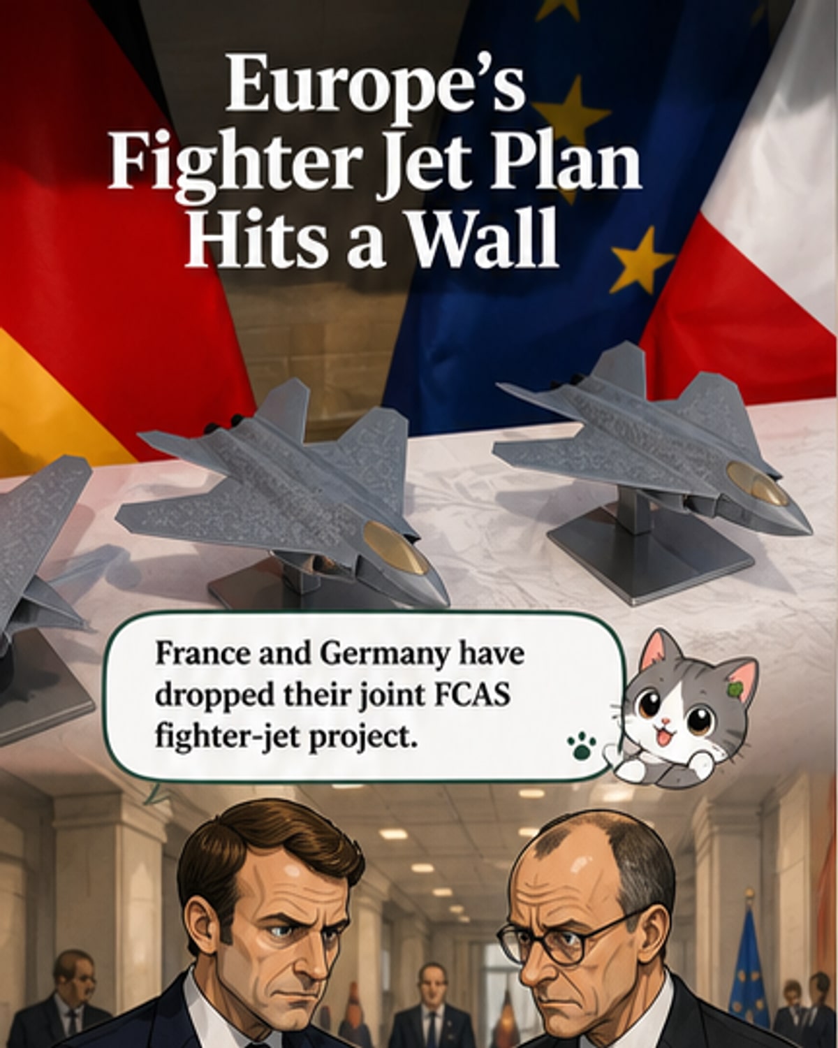 France and Germany scrap joint fighter jet