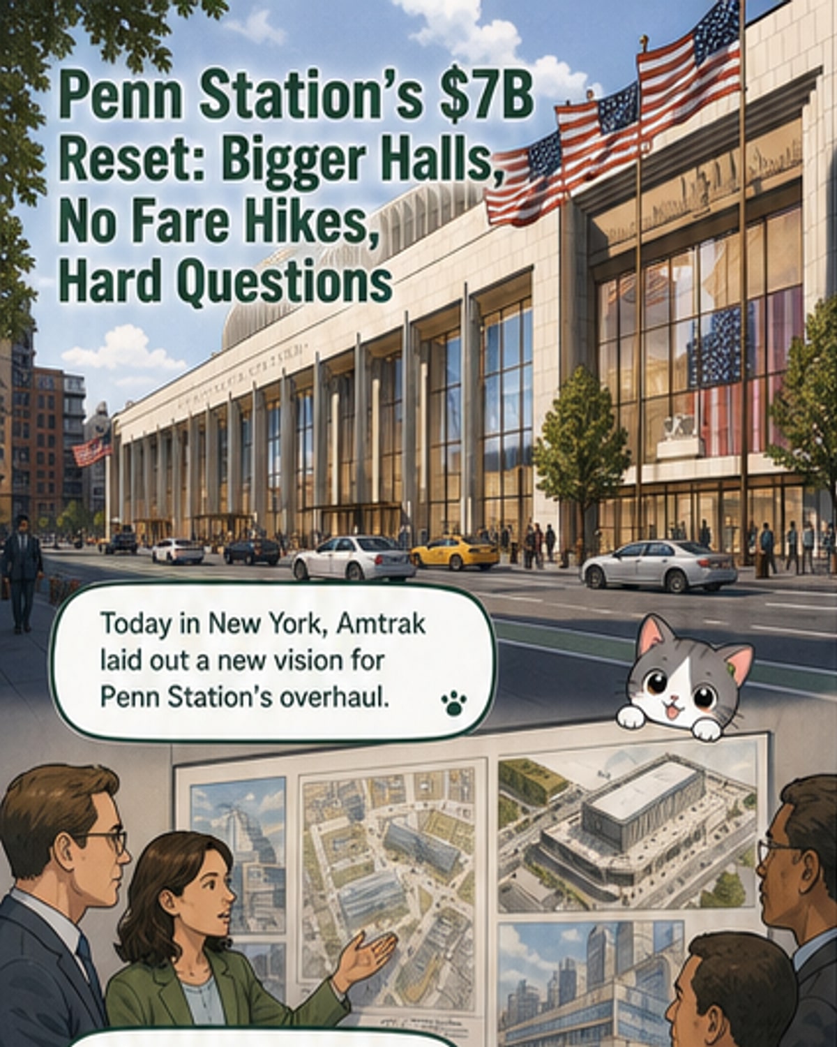 Penn Station’s $7B Rebirth Unveiled