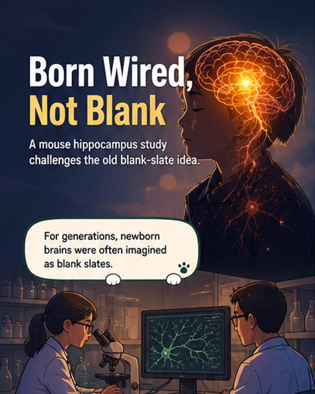 Your Brain Wasn’t Empty at Birth