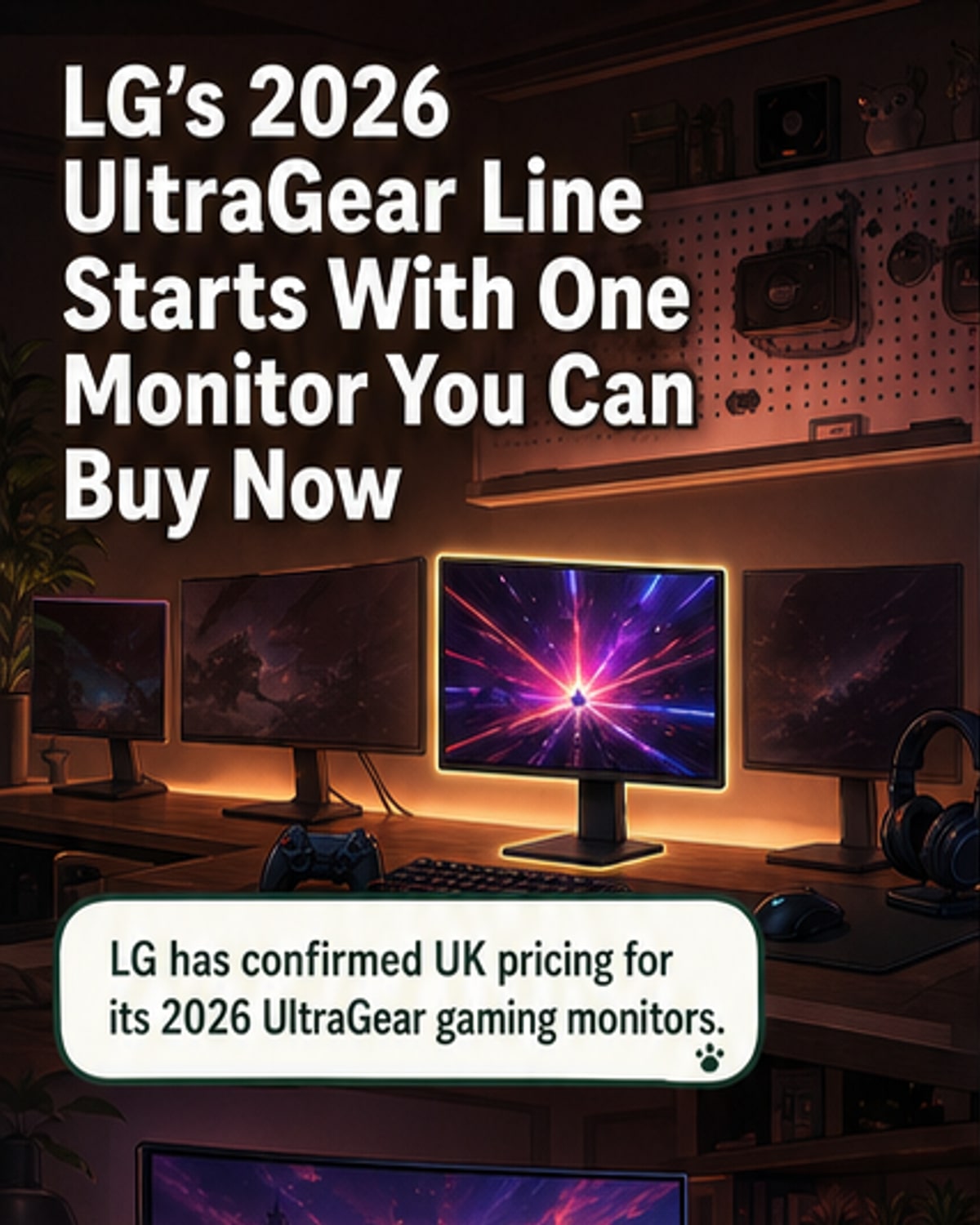 LG’s 2026 UltraGear Monitors Arrive
