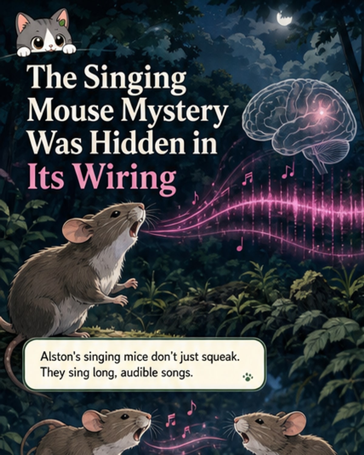 How a Singing Mouse Rewired Its Brain