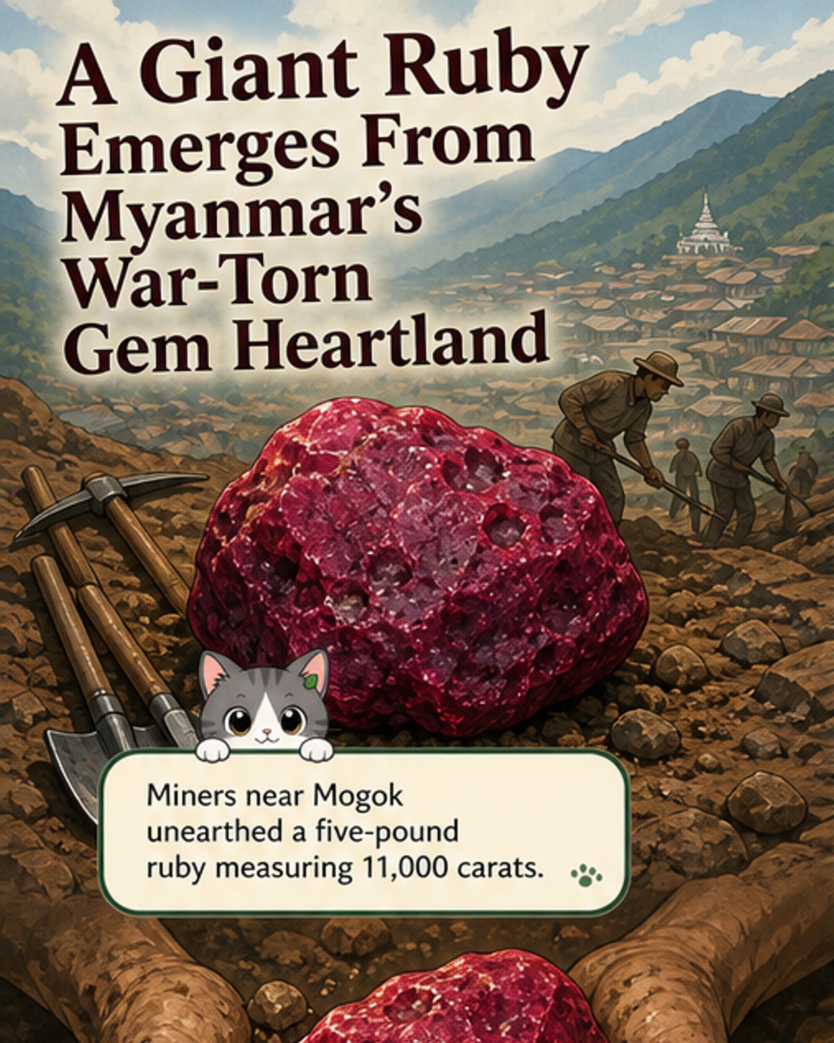 World’s Rarest Ruby Found in Myanmar